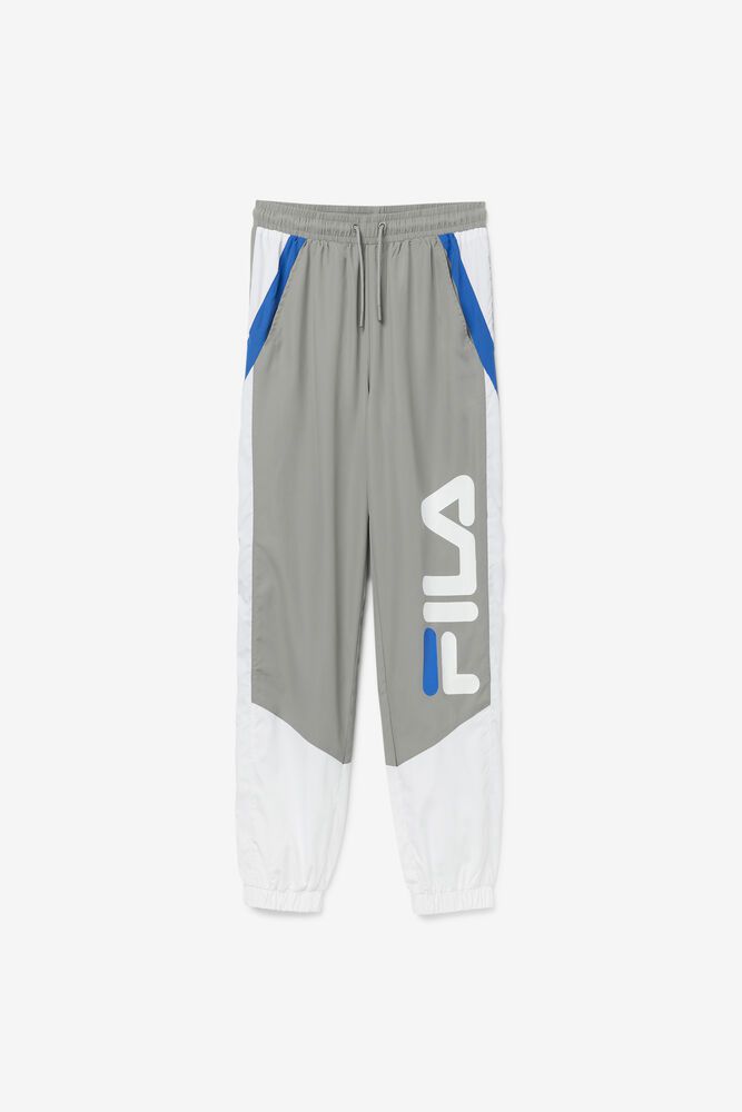 Fila Pants Mens Grey/White/Blue Gustavo - Ireland 42630-CTSF